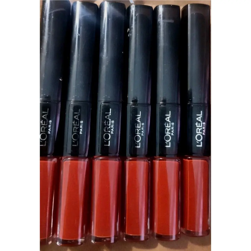 6X L`oreal Paris Infallible Pro Last 2 Step Lipstick 213 Continual Crimson