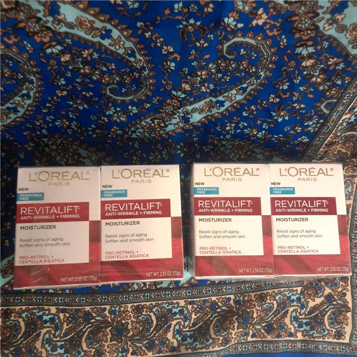L`oréal L’oréal Revitalift Fragrance Free Anti Wrinkle + Firming Cream 1.7oz 4-Pack