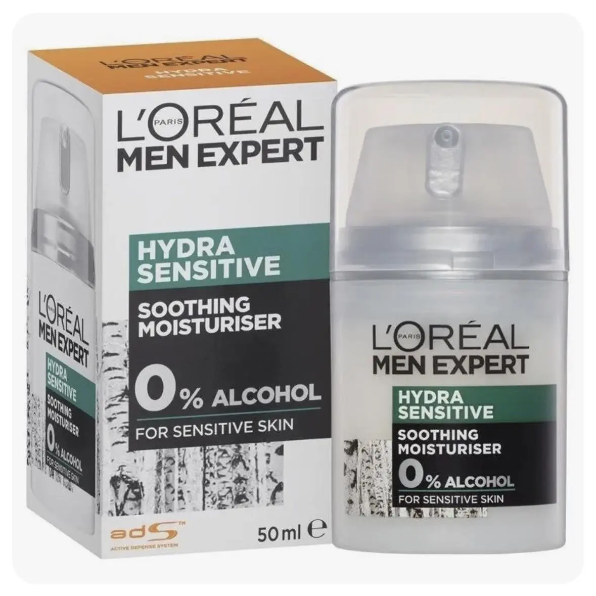 Loreal Men Expert Hydra Sensitive Soothing Moisturizer 1.69oz by L'Oréal