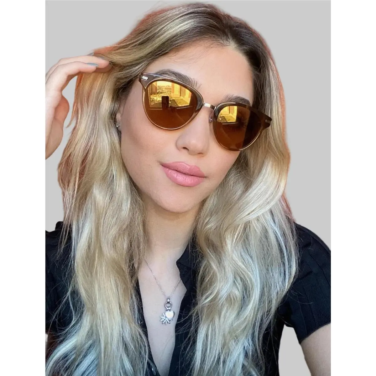 Paul Smith PM 8253-S 15387T Jaron 51mm Women`s Sunglasses D3