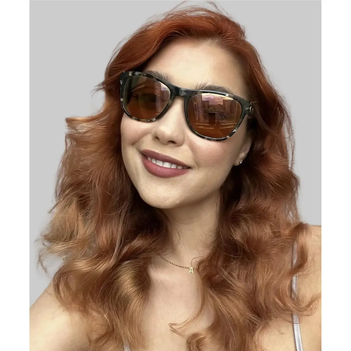 Paul Smith PM5482 1536/7T Hoban 55mm Mirrored Women`s Sunglasses N6