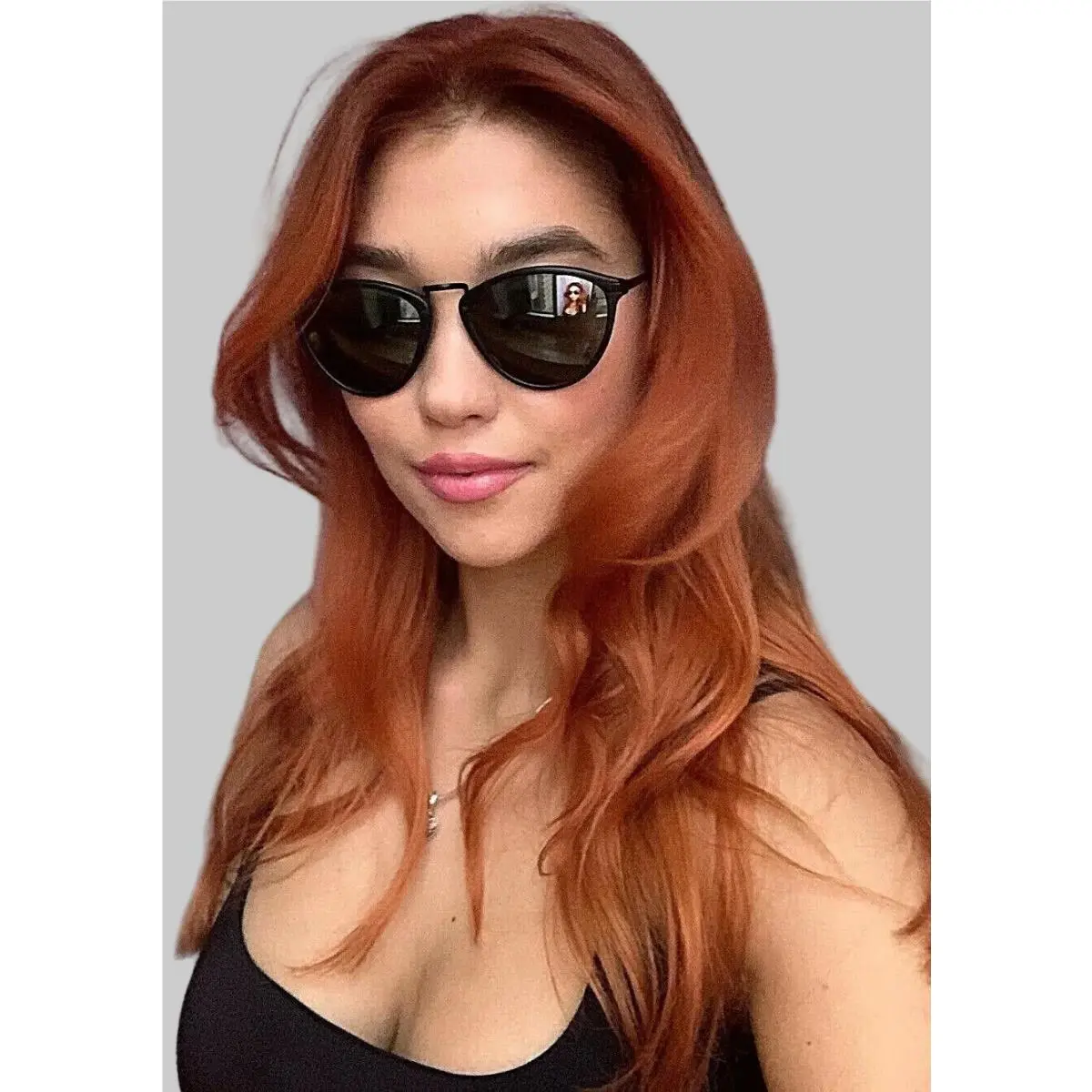 Paul Smith PM826S4656G 54mm Black Mirrored Women`s Sunglasses E
