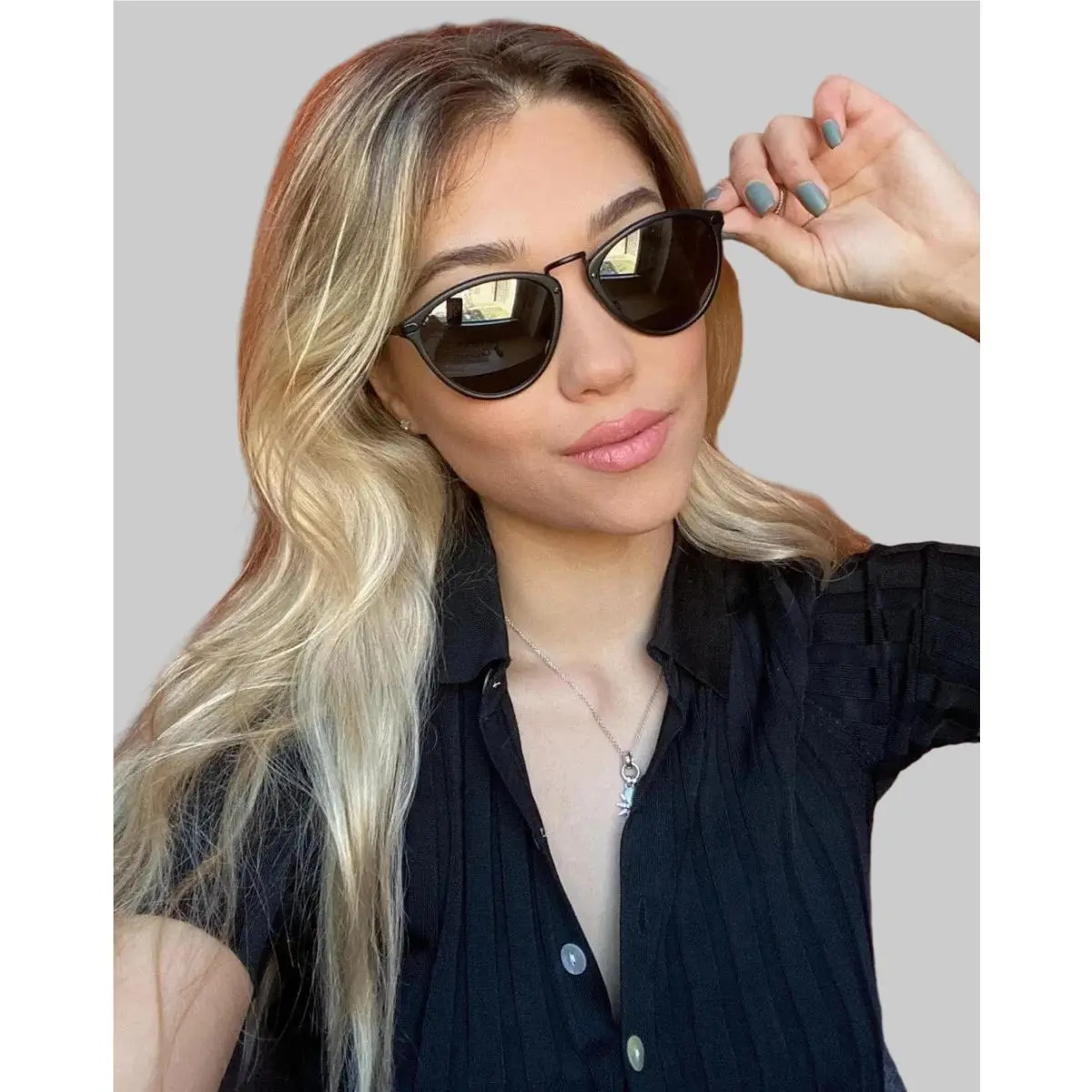 Paul Smith PM826S4656G 54mm Black Mirrored Women`s Sunglasses D24