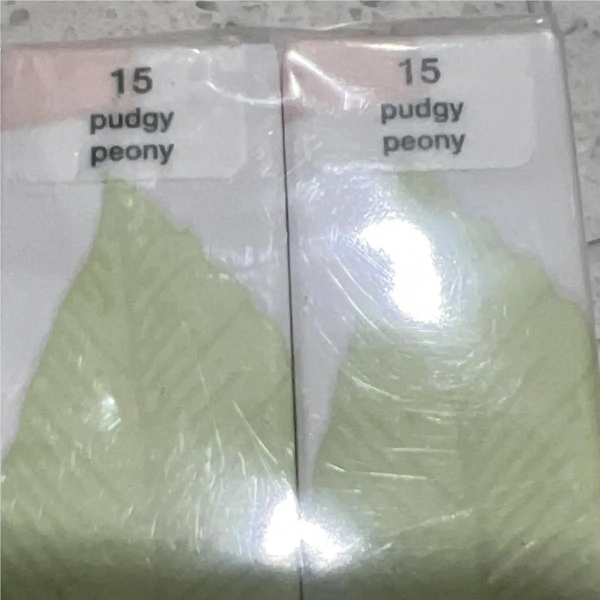 2x Clinique Chubby Stick Moisturizinglip Color Balm 15 Pudgy Peony 0.1oz/3gL2