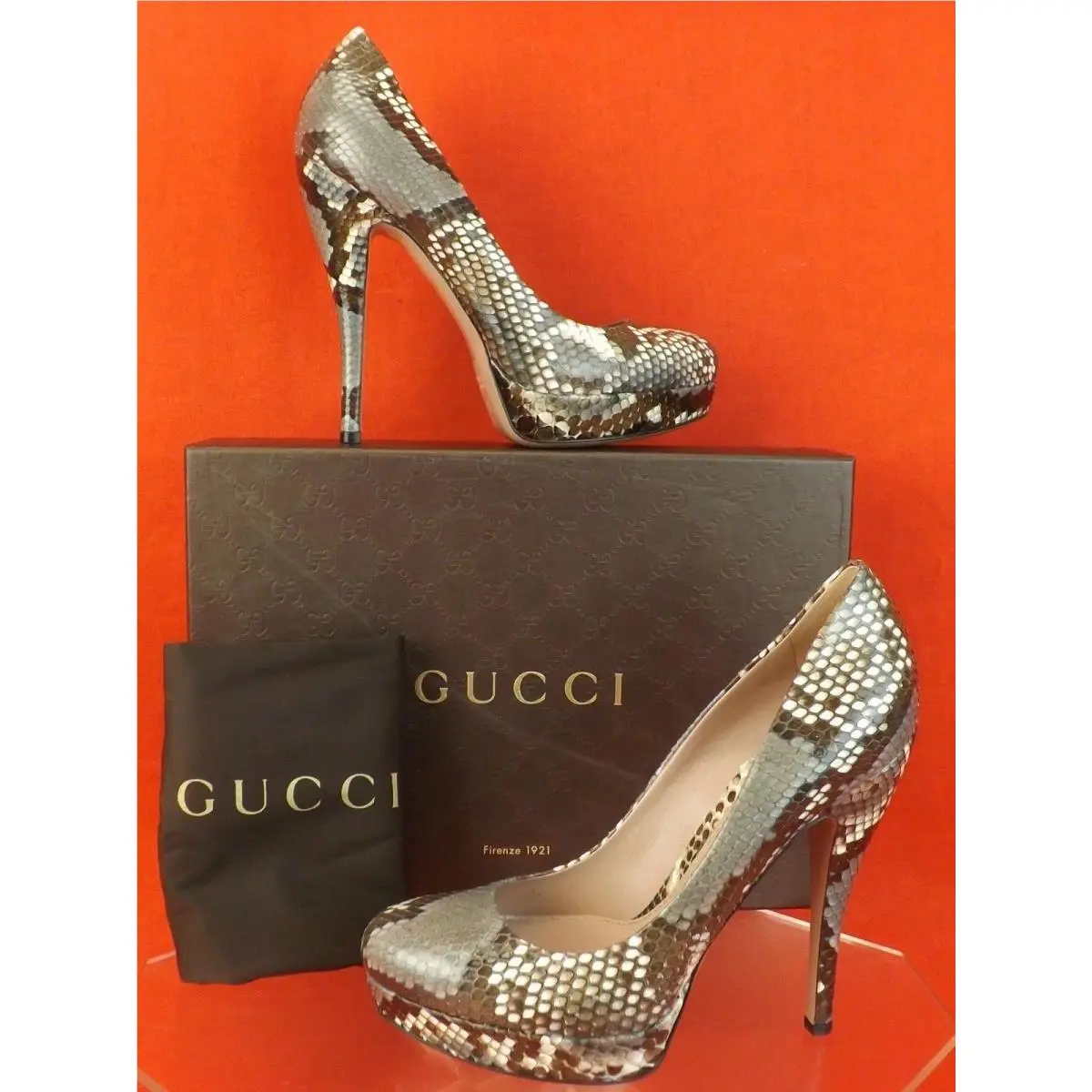 Gucci shoes - GUCCI 309995 - Gray (UPC: 700175958013) 0