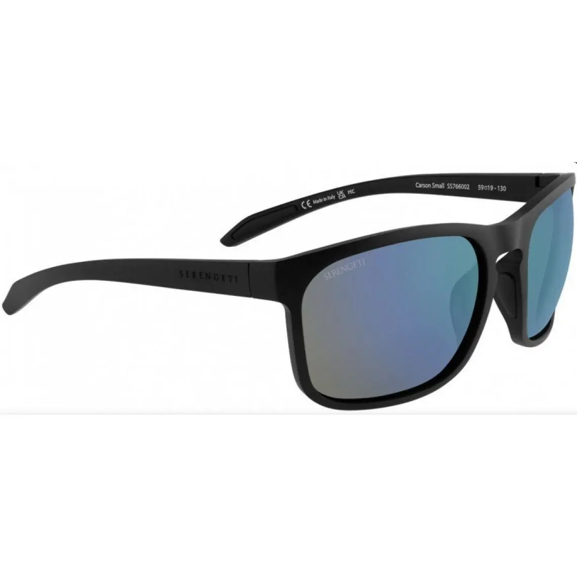 Serengeti Carson Small SS766002 Sunglasses Matte Black