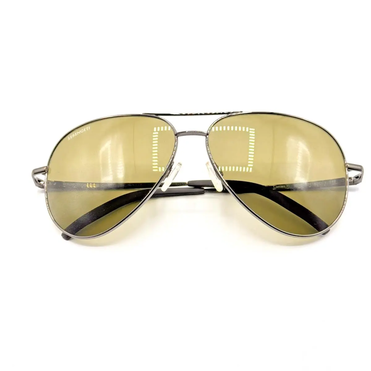 Serengeti Sunglasses Carrara XL SS757001 Gunmetal Frame Polarized Lens 62mm