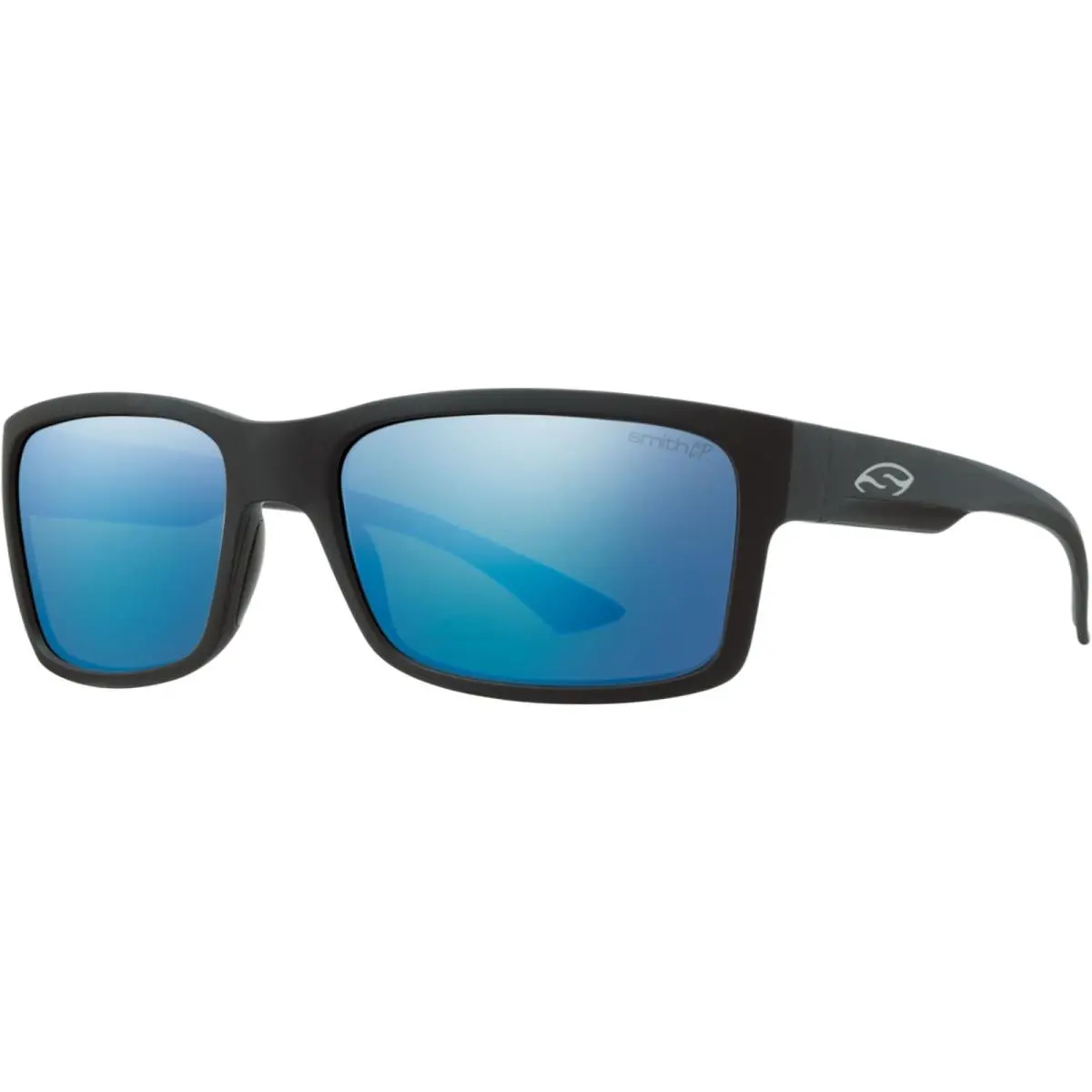 Smith Optics Adult Dolen Polarized Black/blue Mirror Chromapop OS Sunglasses