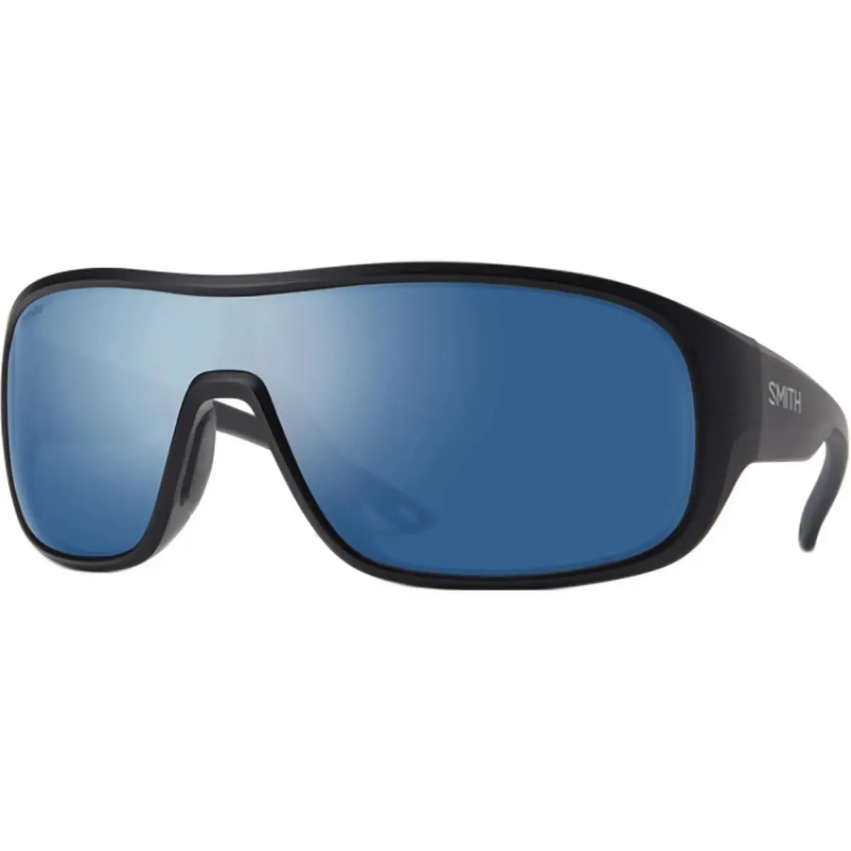 Smith Optics Adult Spinner Polarized Black/chromapop Blue Mirror OS Sunglasses