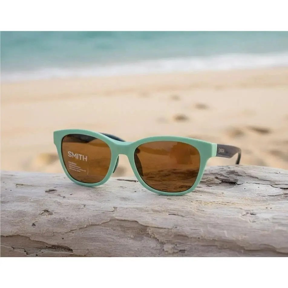 Smith Optics Caper Womens Cateye Sunglasses Chromapop Polarized Brown Saltwater