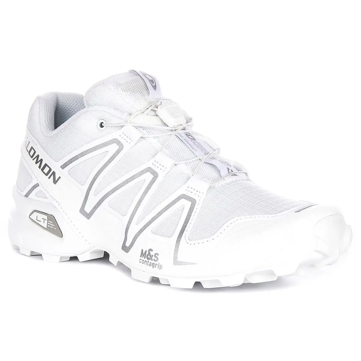 Salomon Speedcross 3 Fast Lacing Hike Womens Trainer In White US 5 - 8