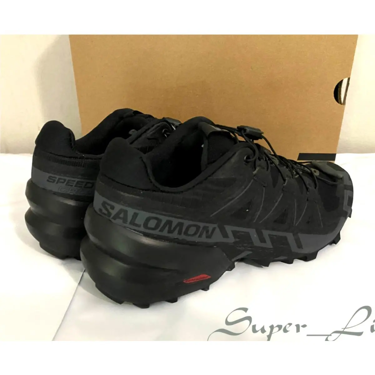 Salomon shoes - Salomon Speedcross 6 - Speedcross - 417428 - Black 3