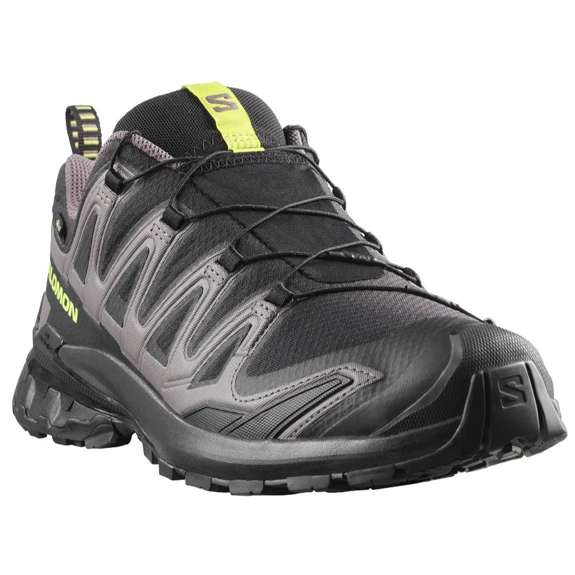 Salomon shoes - Salomon XA Pro 3D V9 - L47987300 - Black/Dark Gull Gray/Acid Lime 3