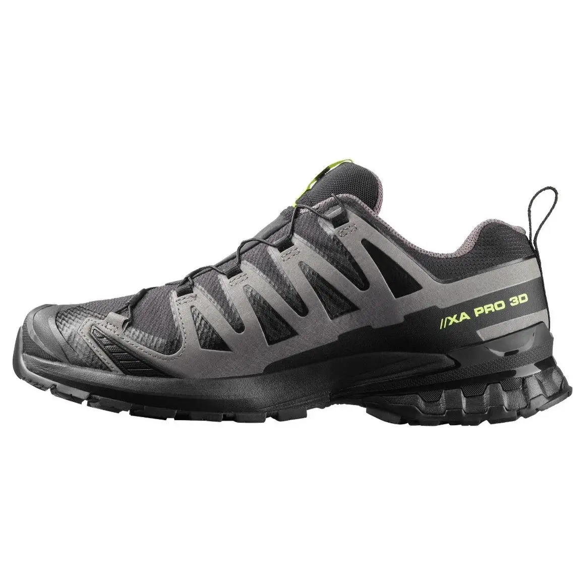 Salomon shoes - Salomon XA Pro 3D V9 - L47987300 - Black/Dark Gull Gray/Acid Lime 8