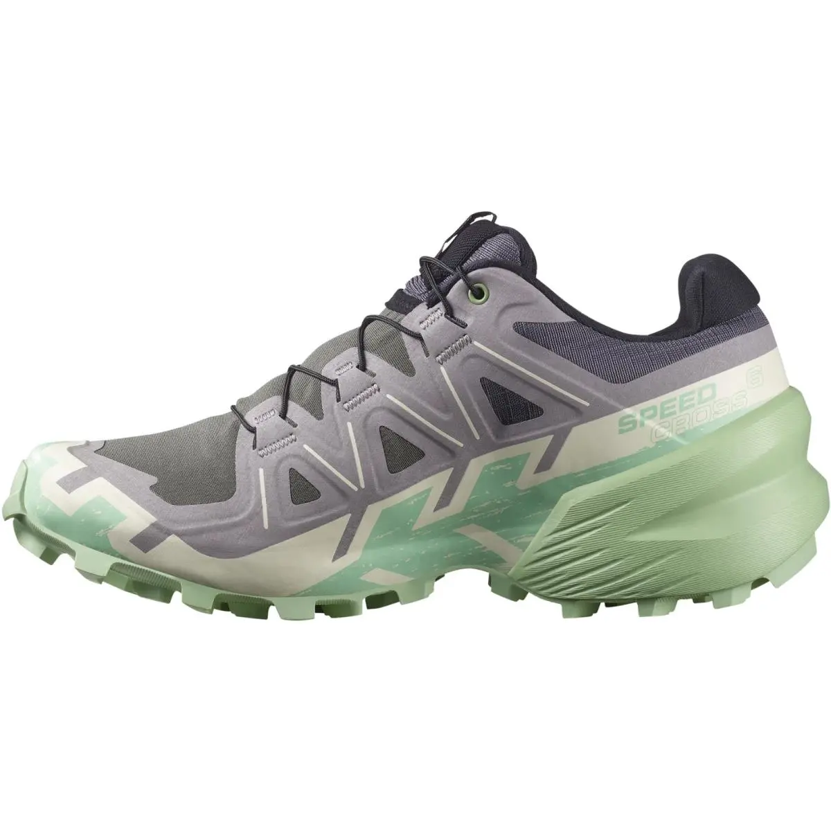 Salomon shoes - Salomon Speedcross 6 - Speedcross - Castlerock/Vanilla Ice/Smoke Green 0