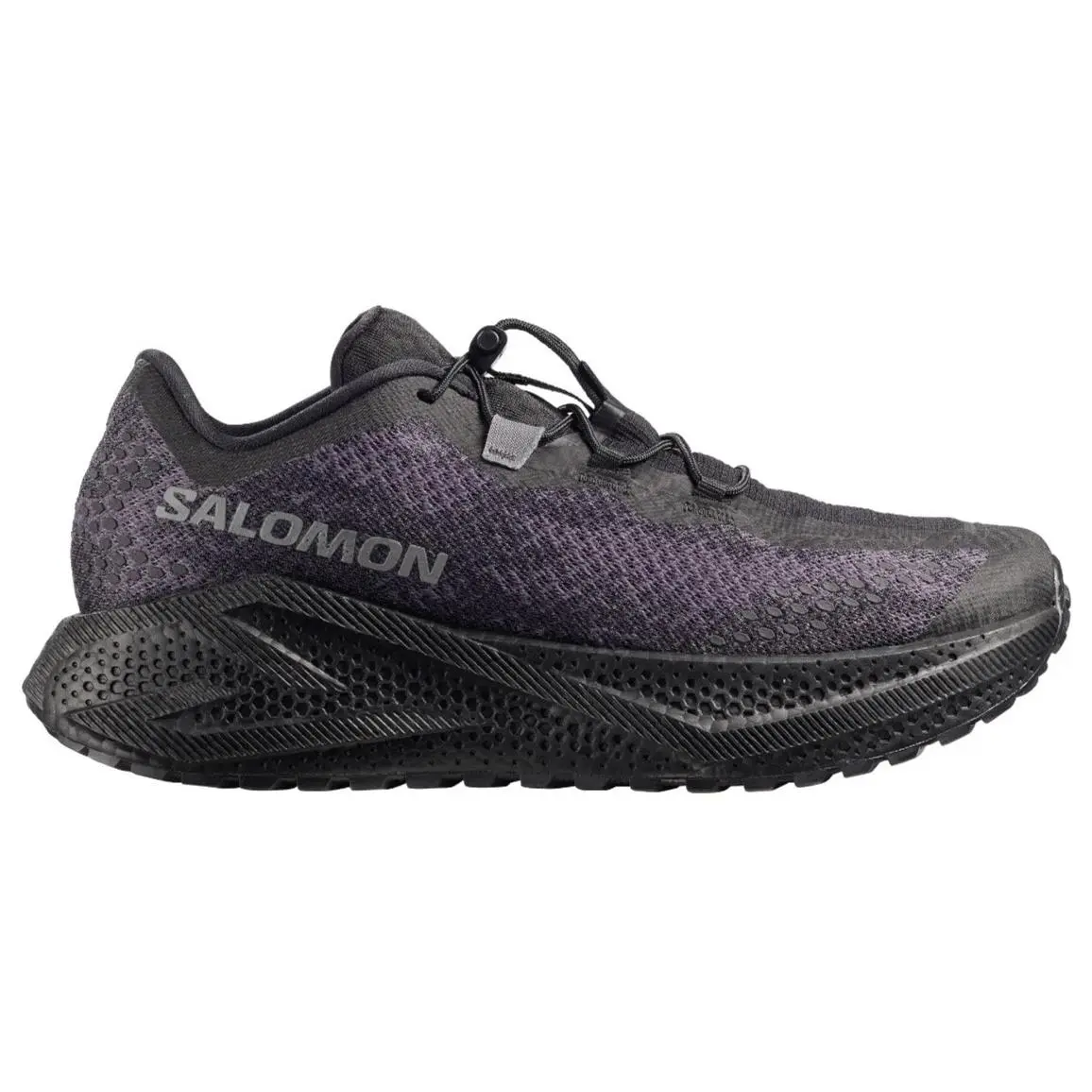 Salomon shoes - Salomon Aero Glide 4 GRVL - L49174400 - Black/Asphalt/Black 6