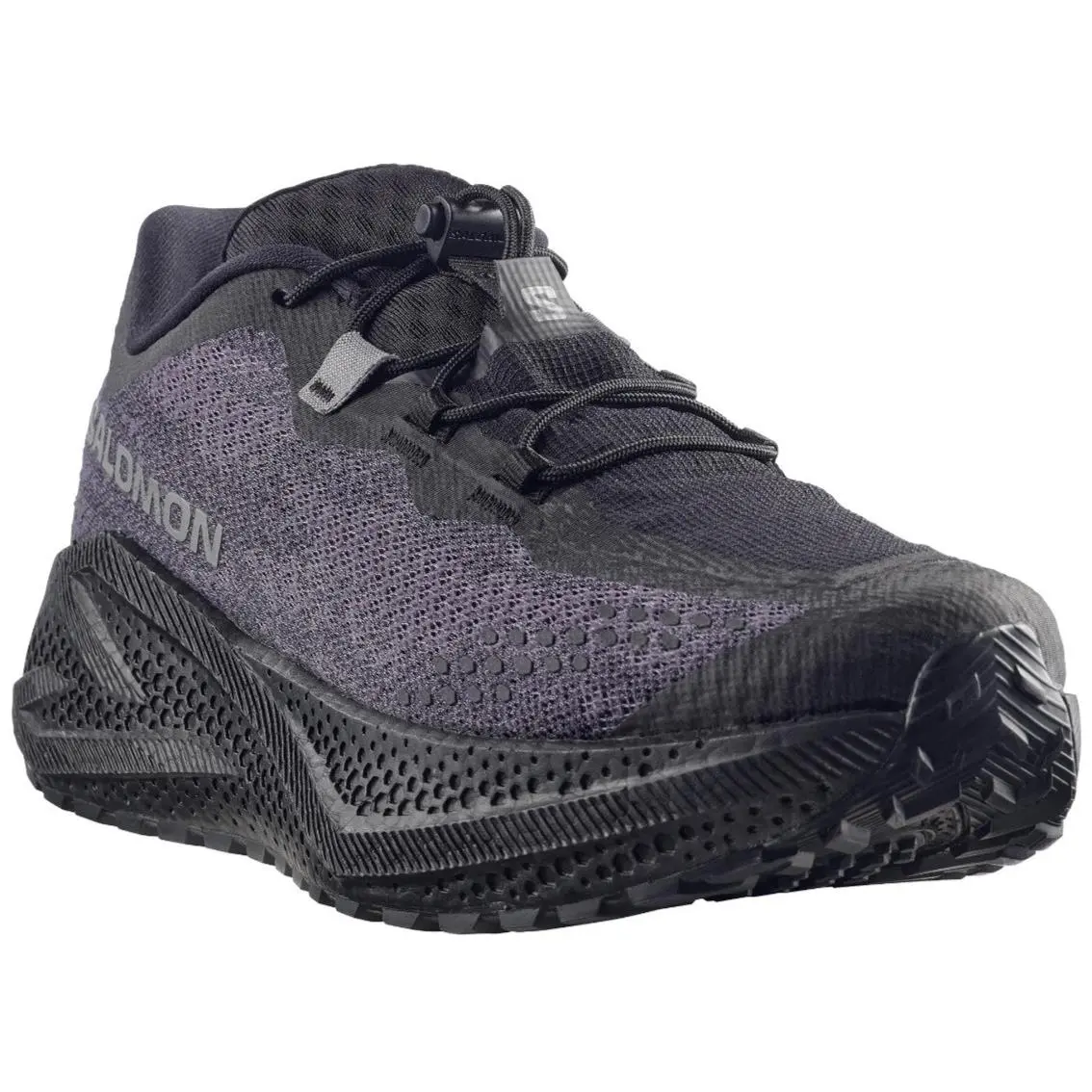 Salomon shoes - Salomon Aero Glide 4 GRVL - L49174400 - Black/Asphalt/Black 7