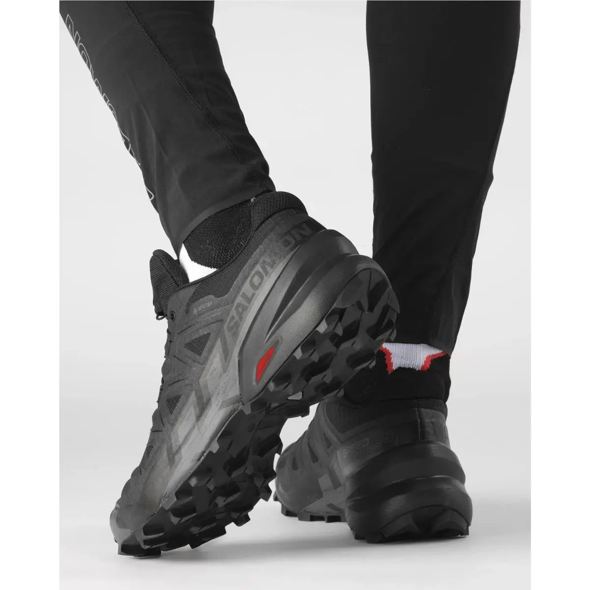 Salomon shoes - Salomon Men`s Speedcross 6 GTX - L41738600 - Black/Black/Phantom 10