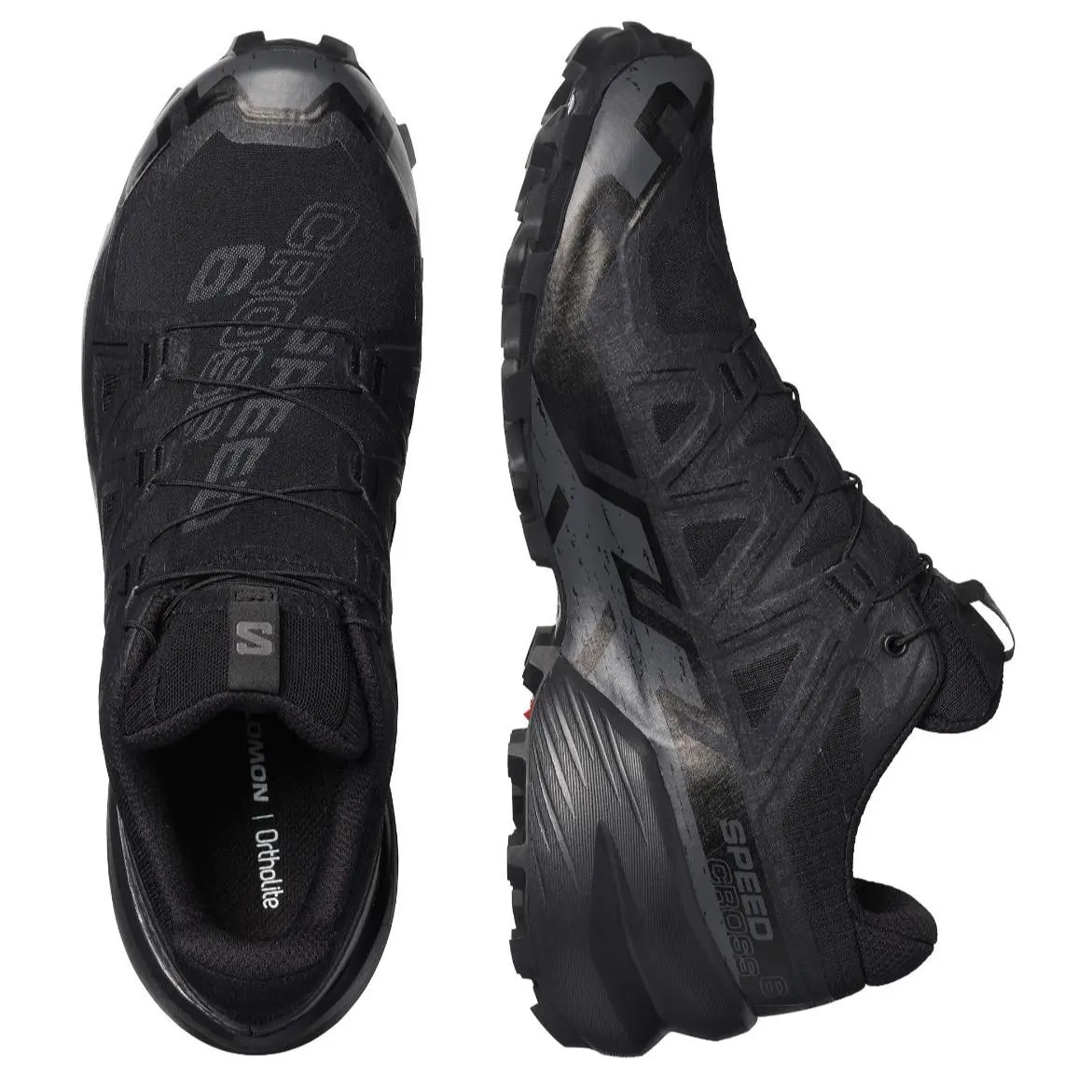 Salomon shoes - Salomon Men`s Speedcross 6 GTX - L41738600 - Black/Black/Phantom 8