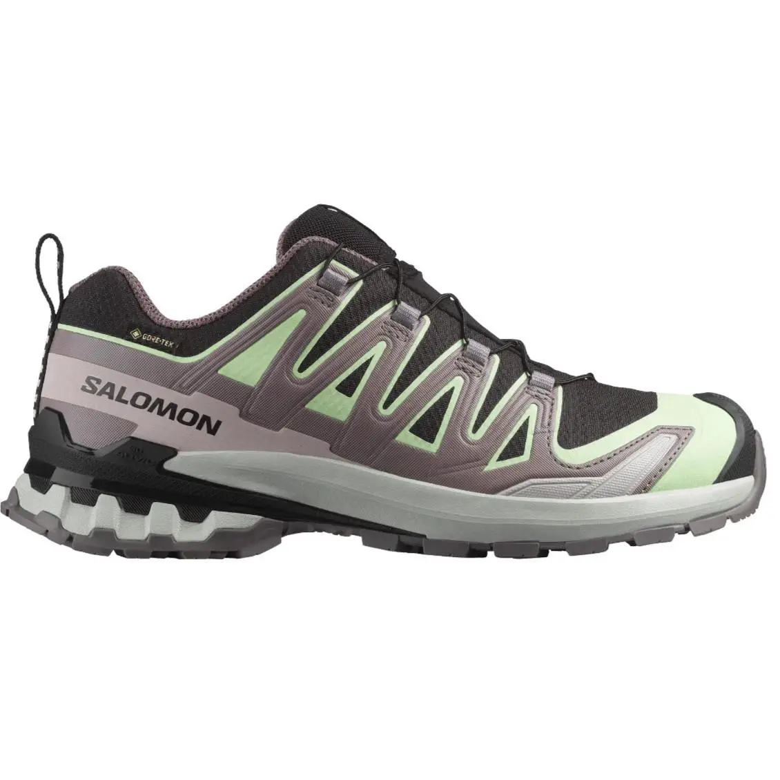 Salomon shoes - Salomon XA Pro 3D - Pro - L47882300 - Black/Patina Green/Gray Violet 6