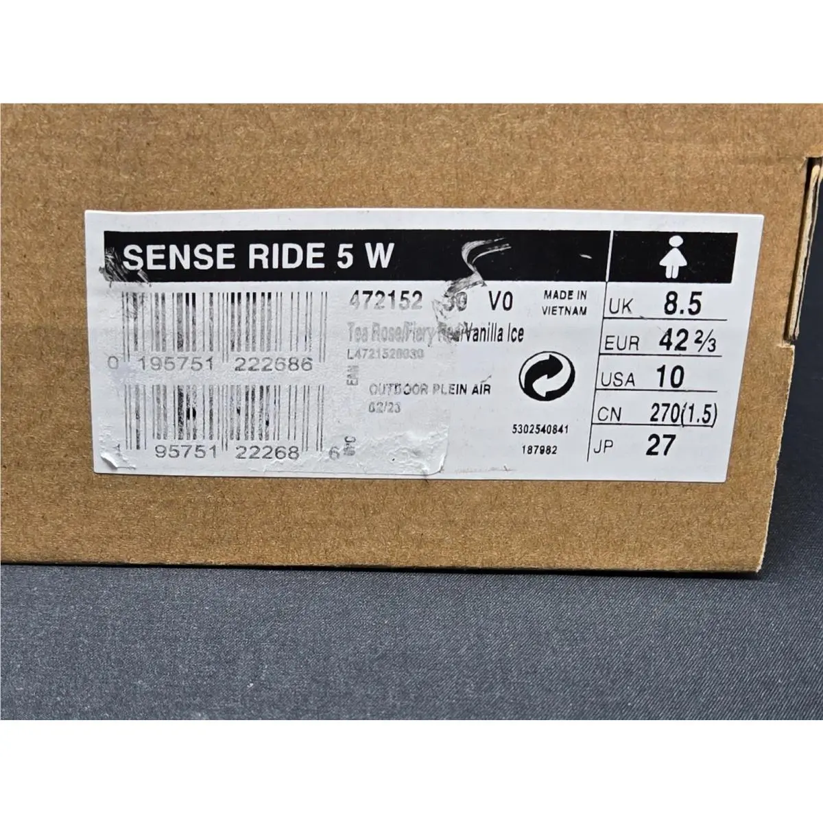 Salomon shoes - Salomon Sense Ride 5 - Sense Ride - 472152 - Red 8
