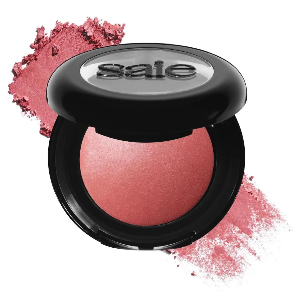 Saie Supersuede Baked Blush - Talc-free Powder 0.1 Ounce Pack of 1 Mia