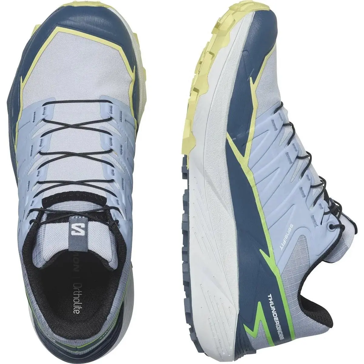 Salomon shoes - Salomon Thundercross - Thundercross - Heather/Flint Stone/Charlock 0