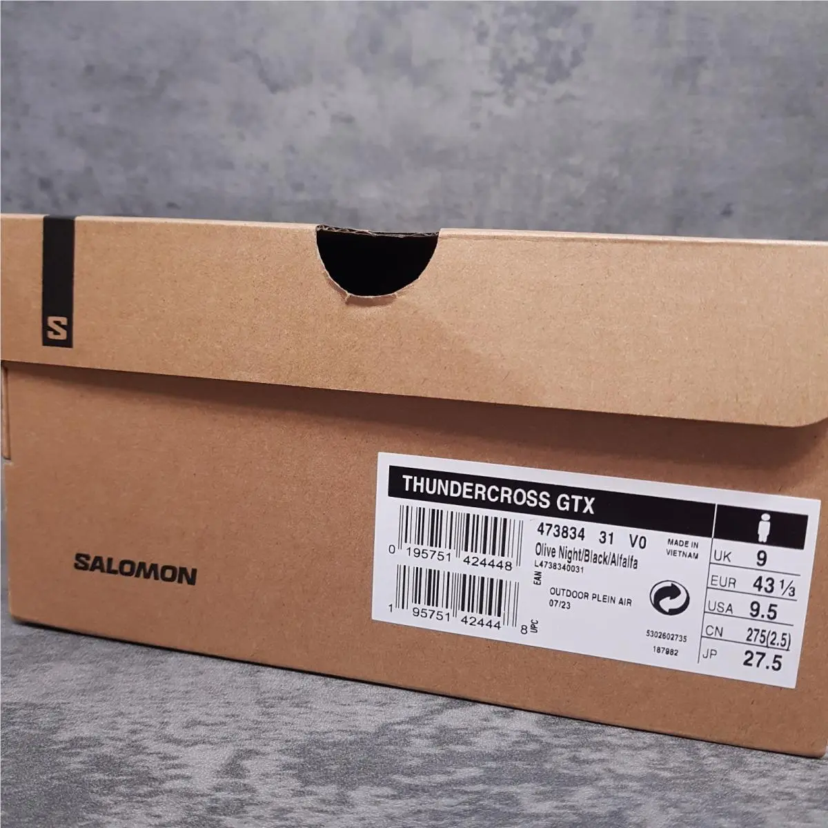Salomon shoes - Salomon Thundercross GTX - Thundercross GTX - Green 5
