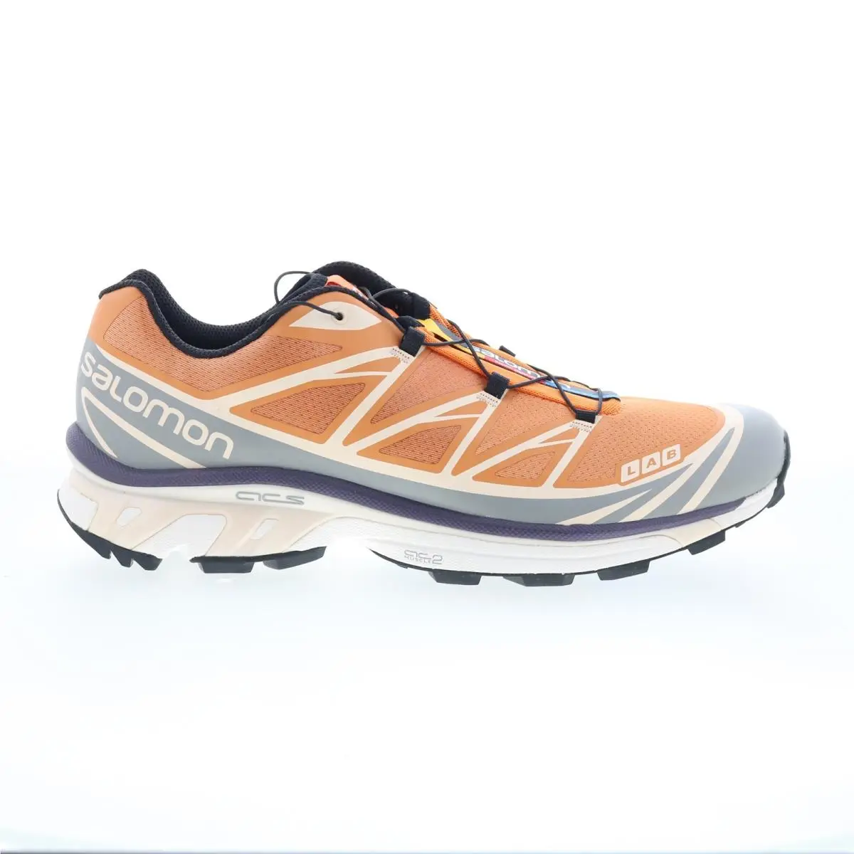 Salomon XT-6 L41709900 Mens Orange Synthetic Lifestyle Sneakers Shoes 13