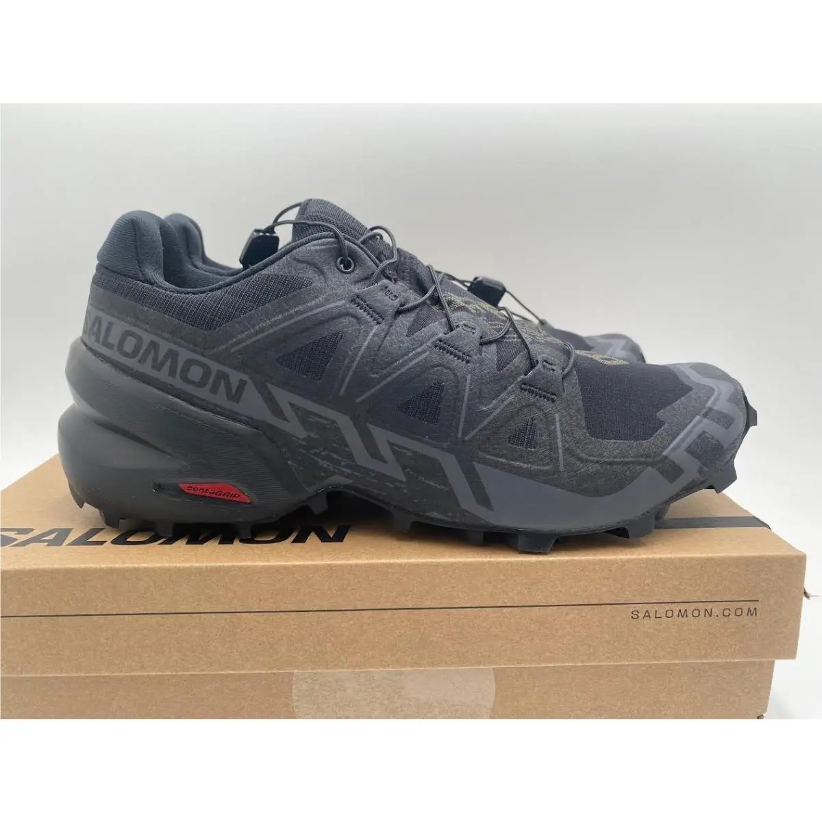 Salomon shoes - Salomon Speedcross 6 - Speedcross - 417428 27 V0 - Black (UPC: 737566871606) 1
