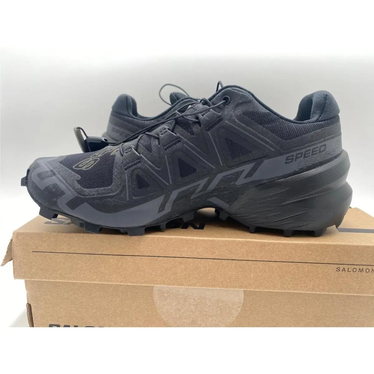 Salomon shoes - Salomon Speedcross 6 - Speedcross - 417428 25 V0 - Black (UPC: 737566871620) 2