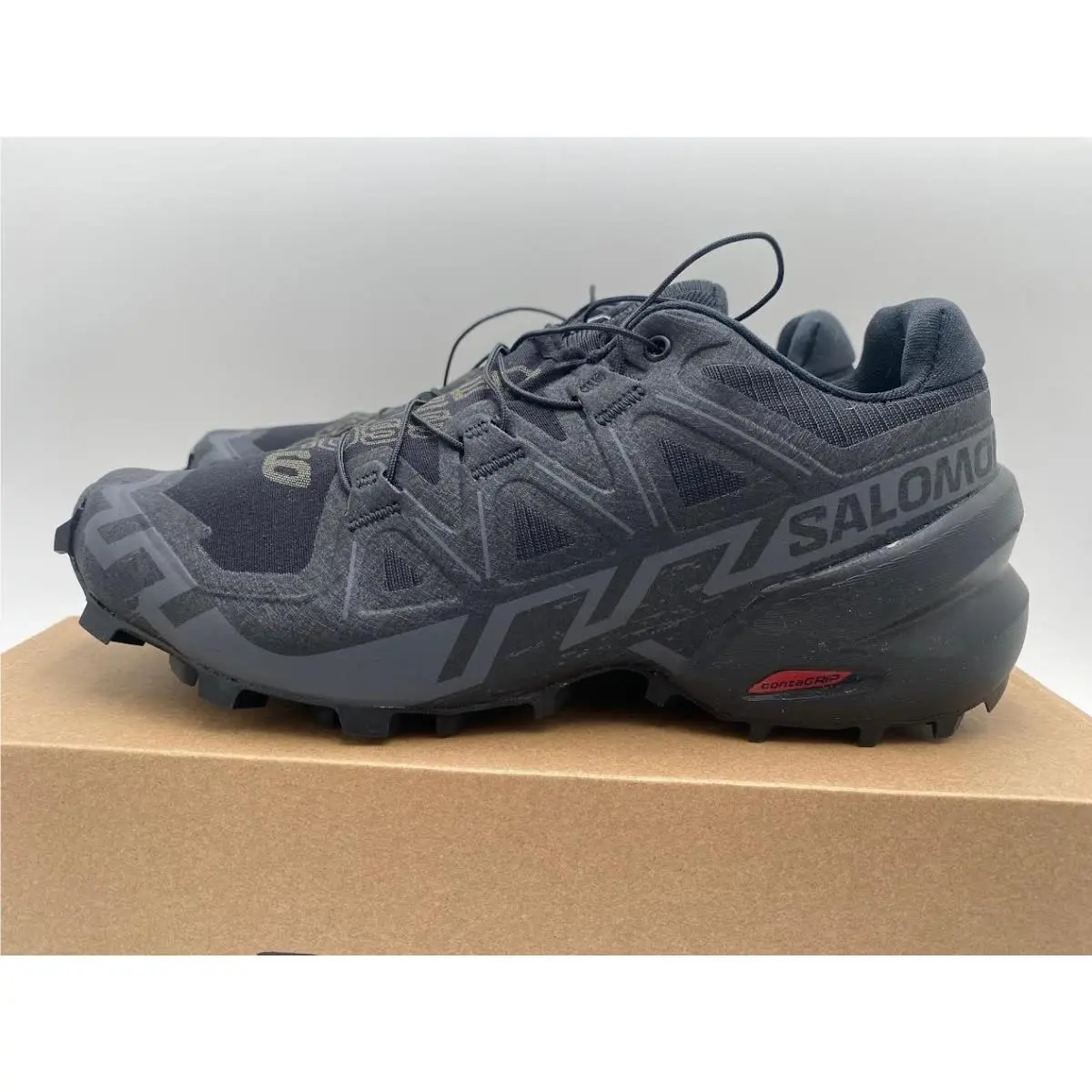 Salomon shoes - Salomon Speedcross 6 - Speedcross - 417428 25 V0 - Black (UPC: 737566871620) 4