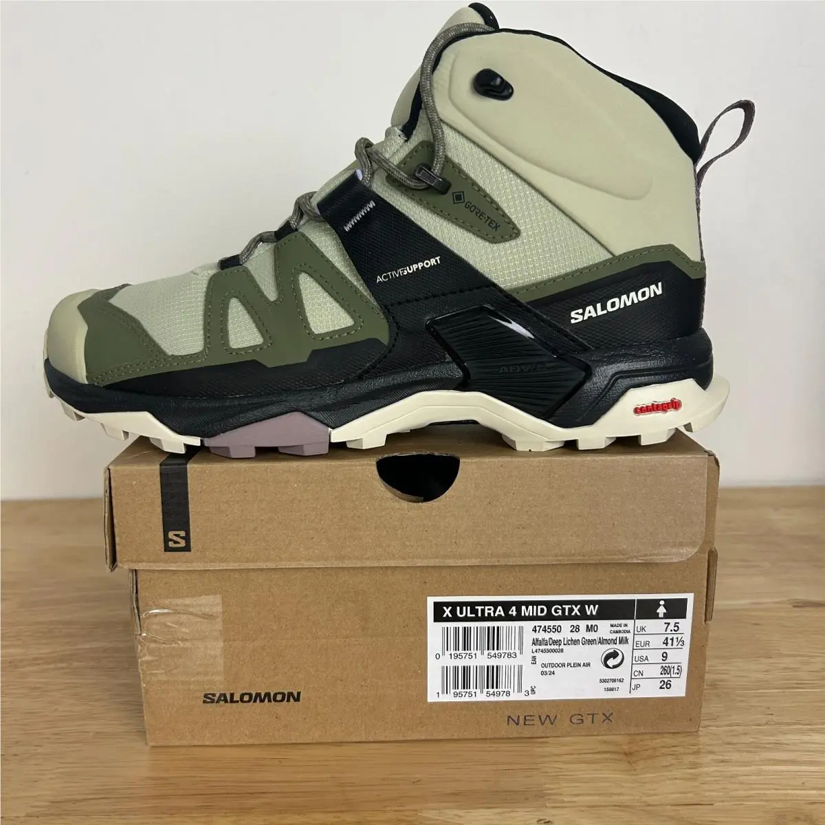 Salomon shoes - Salomon X Ultra 4 - Ultra - Green (UPC: 195751549783) 1