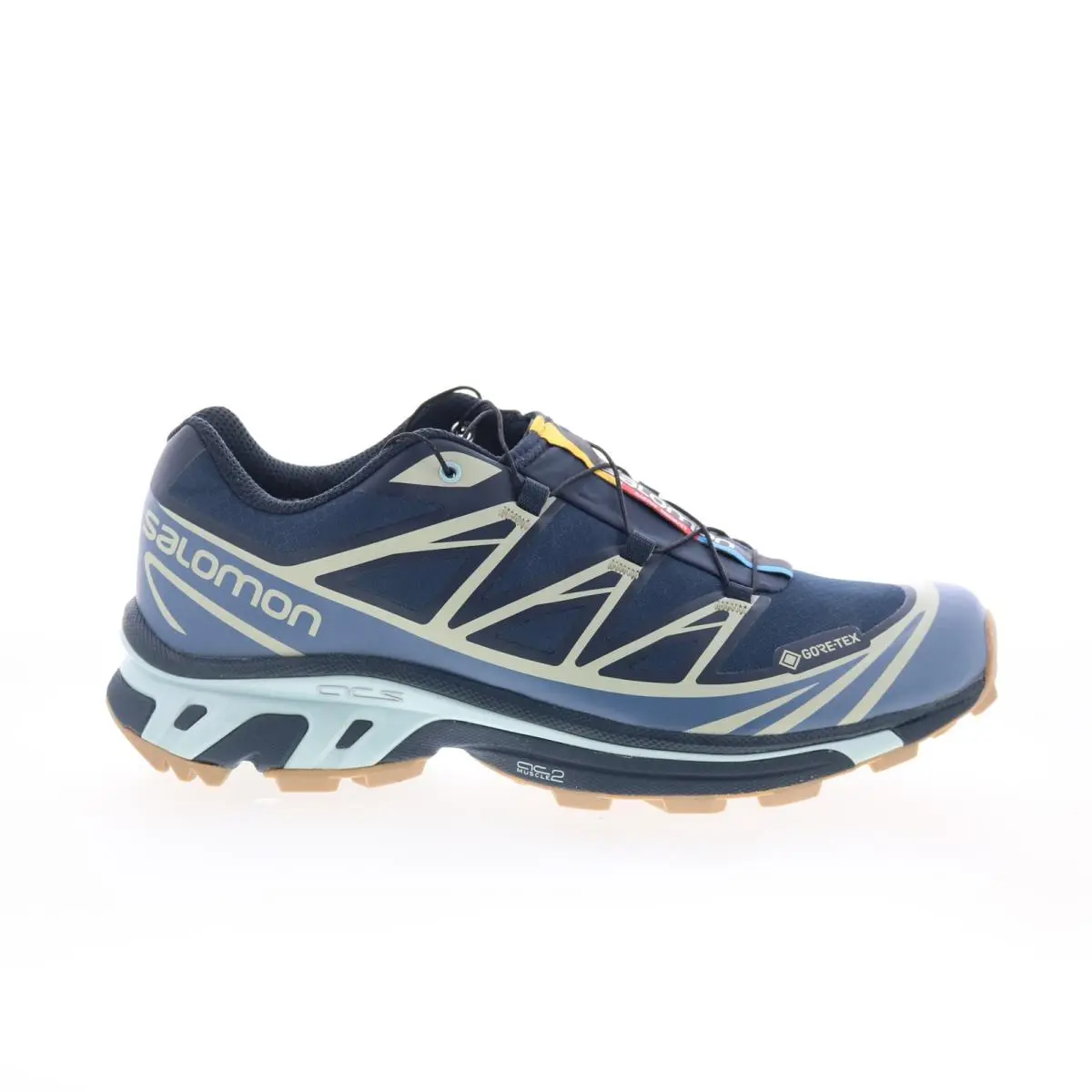 Salomon XT-6 Gtx L47291800 Mens Blue Synthetic Lifestyle Sneakers Shoes 8.5