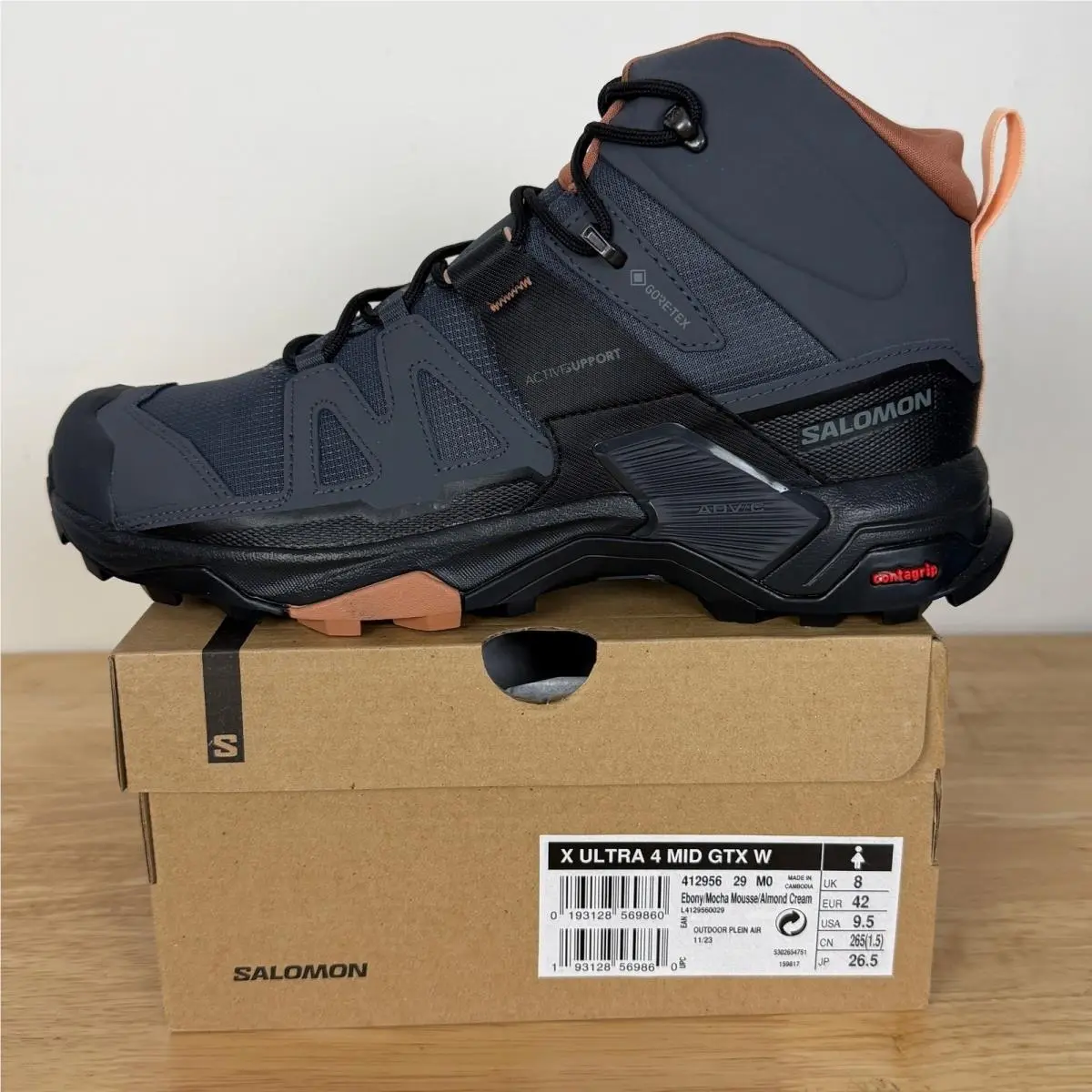 Salomon shoes - Salomon X Ultra 4 - Ultra - Gray (UPC: 193128569860) 1