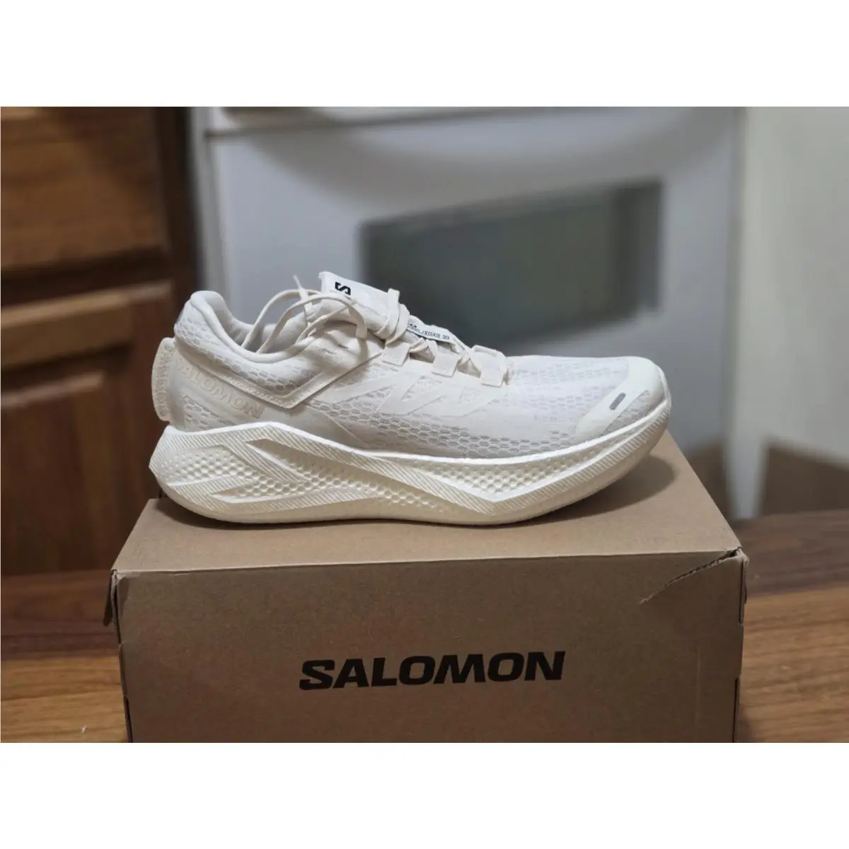 Salomon shoes - Salomon Aero Glide 3 - Aero Glide - Ivory 0