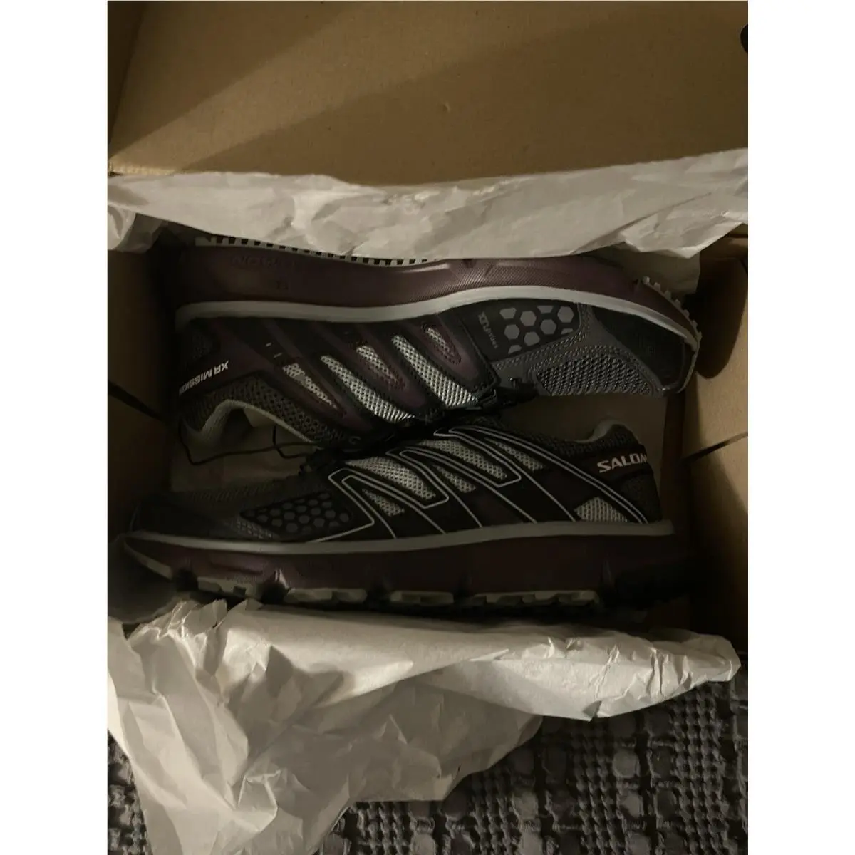 Salomon shoes - Salomon Mission Xr - Mission - Black And Purple 3