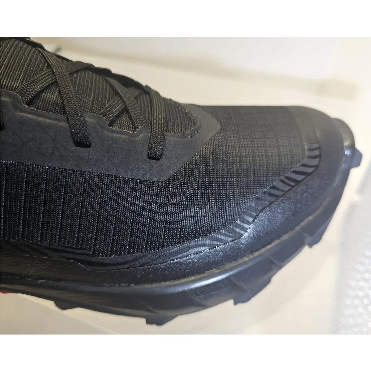 Salomon shoes - Salomon ALPHACROSS 5 GTX - ALPHACROSS GTX - 473109 - Black/Black Ebony 12