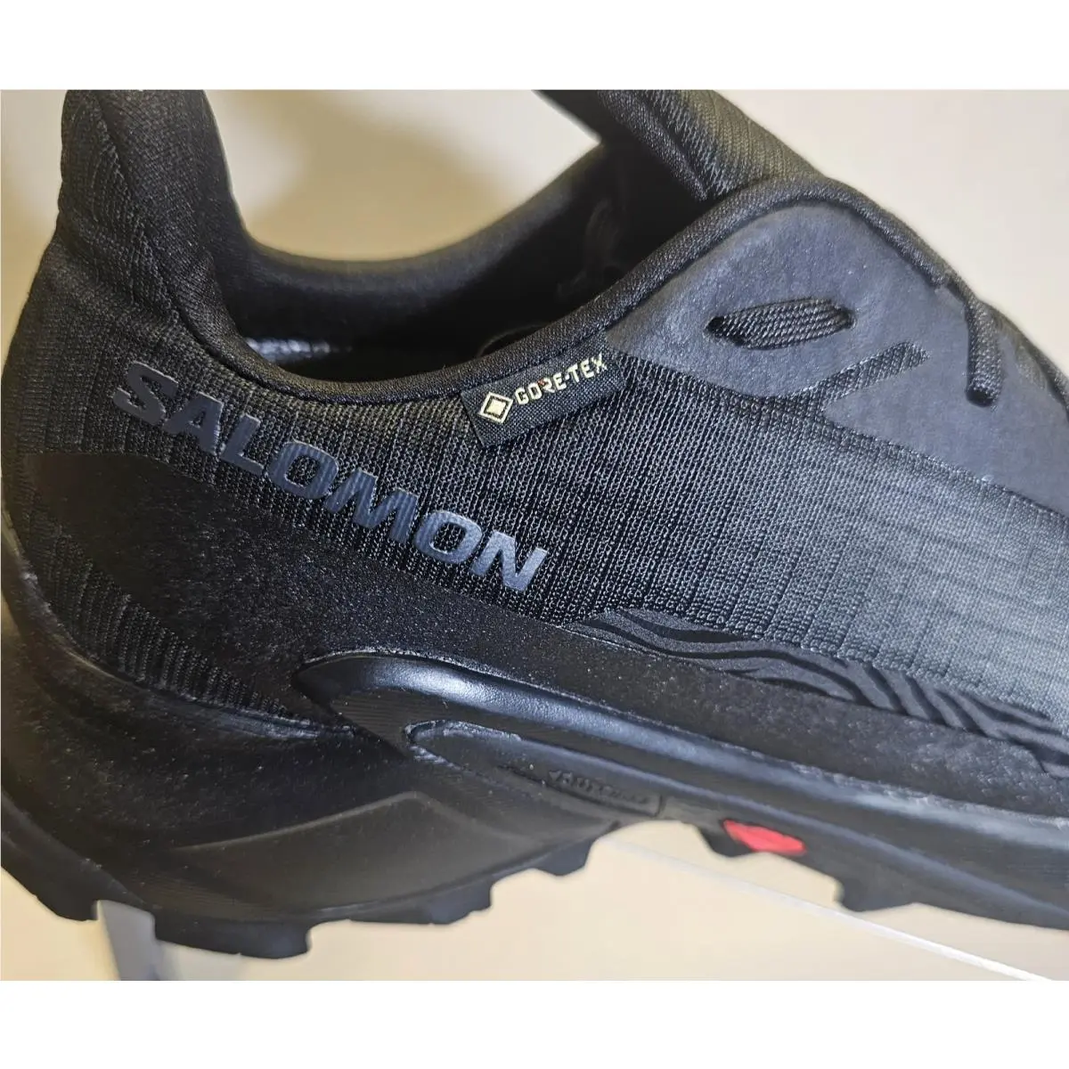 Salomon shoes - Salomon ALPHACROSS 5 GTX - ALPHACROSS GTX - 473109 - Black/Black Ebony 15