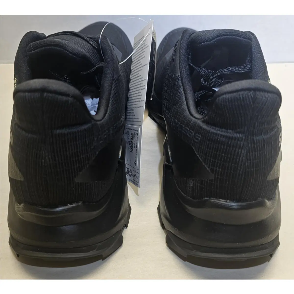 Salomon shoes - Salomon ALPHACROSS 5 GTX - ALPHACROSS GTX - 473109 - Black/Black Ebony 16
