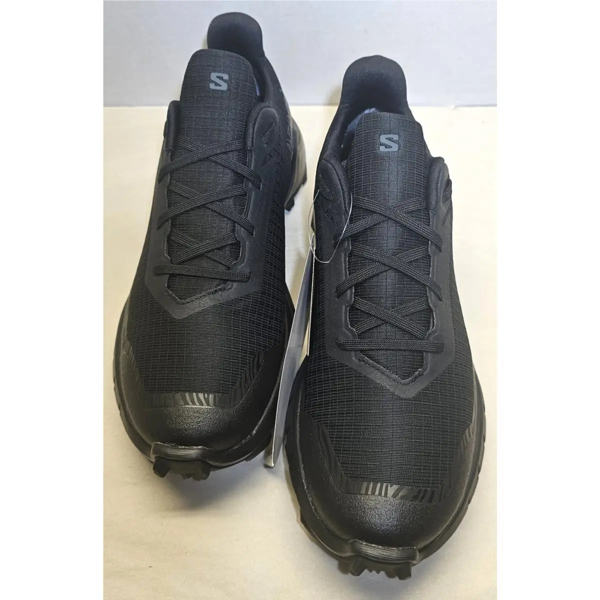 Salomon shoes - Salomon ALPHACROSS 5 GTX - ALPHACROSS GTX - 473109 - Black/Black Ebony 20