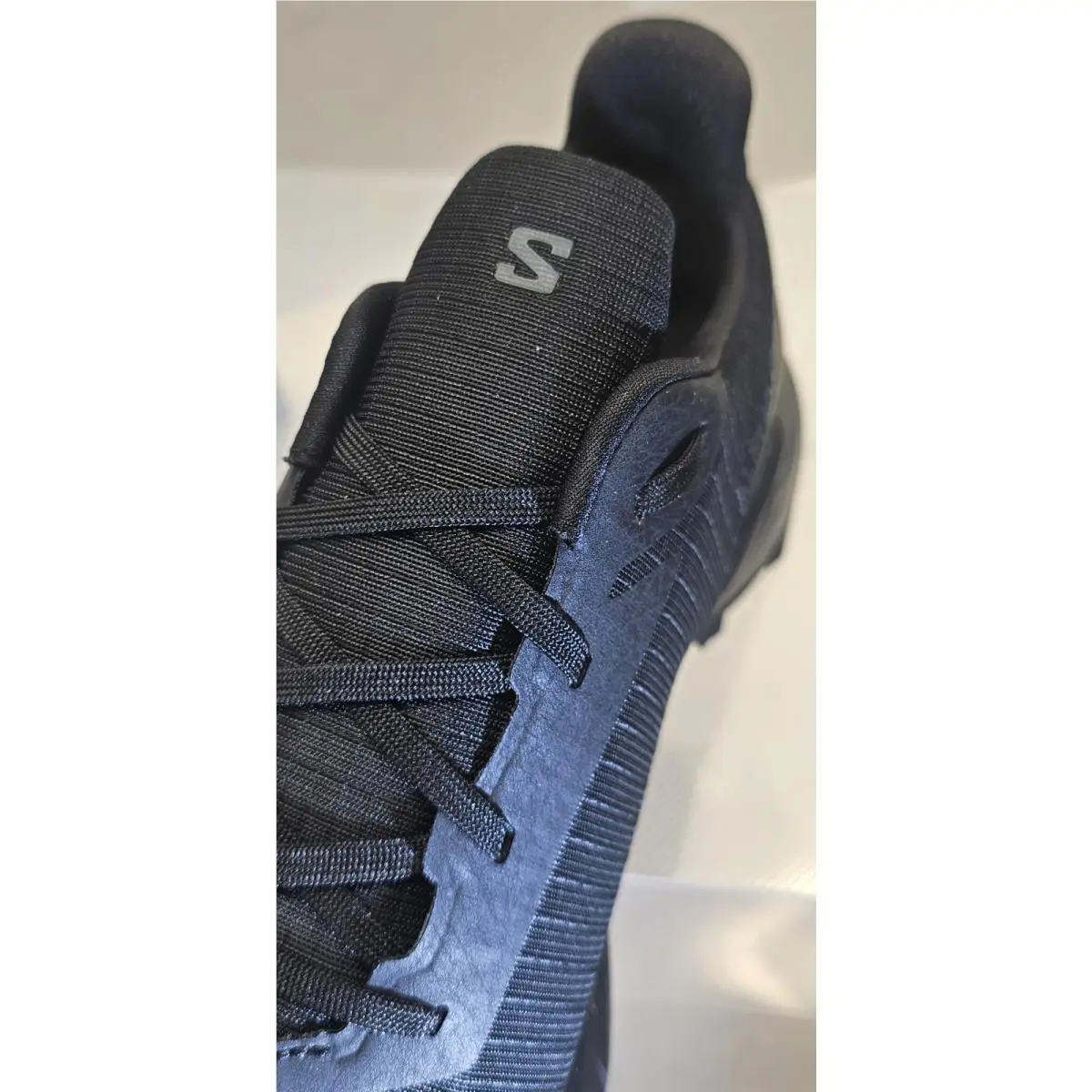 Salomon shoes - Salomon ALPHACROSS 5 GTX - ALPHACROSS GTX - 473109 - Black/Black Ebony 14