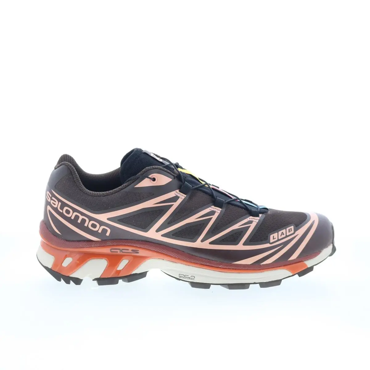 Salomon XT-6 L41751500 Mens Brown Synthetic Lifestyle Sneakers Shoes 9.5