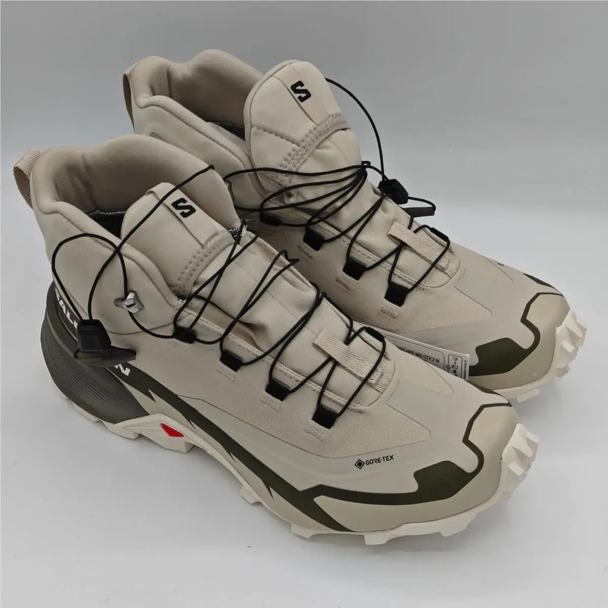 Salomon shoes - Salomon Cross Hike 2 GORE-TEX - L41731100 - Gray 0