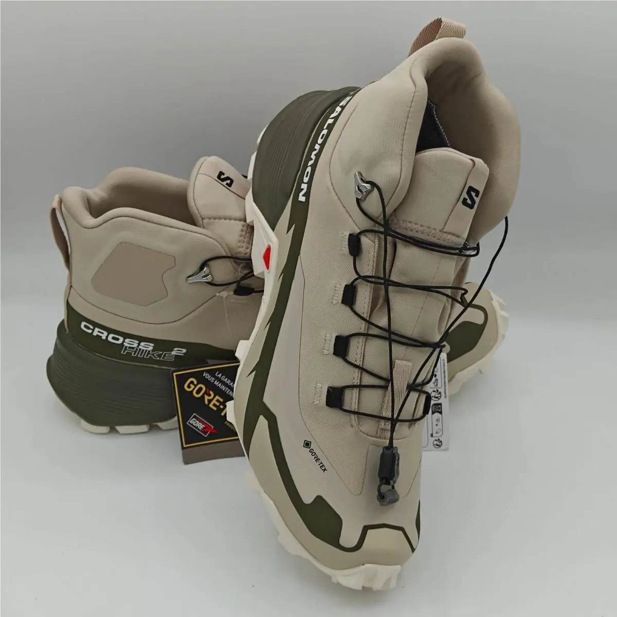 Salomon shoes - Salomon Cross Hike 2 GORE-TEX - L41731100 - Gray 6