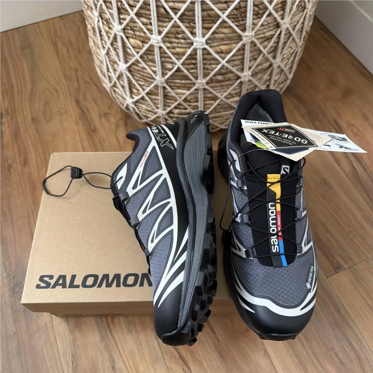 Salomon shoes - Salomon - TX-6 Gtx - Black/Ebony/Lunar Rock (UPC: 0195751107327) 4