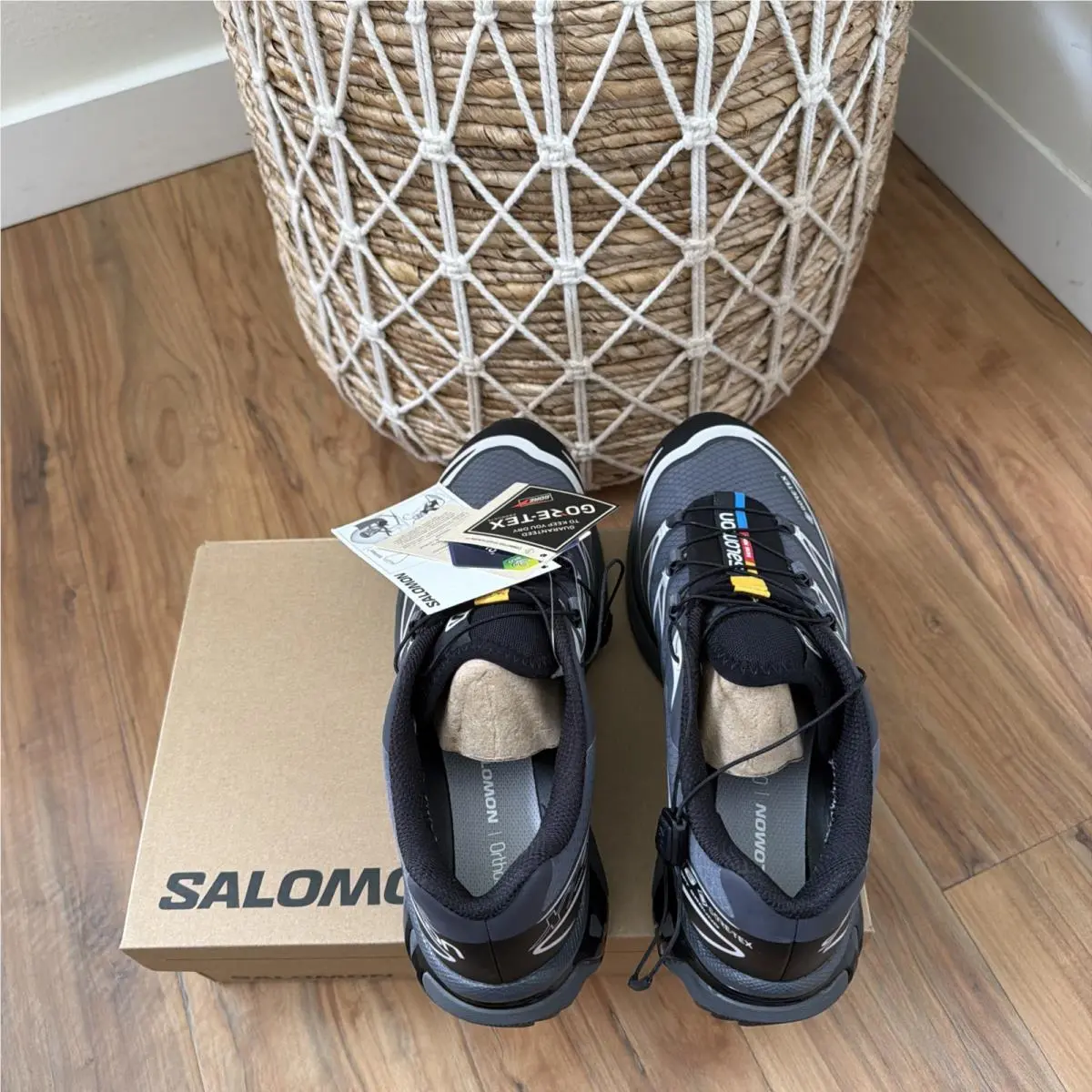 Salomon shoes - Salomon - TX-6 Gtx - Black/Ebony/Lunar Rock (UPC: 0195751107327) 6