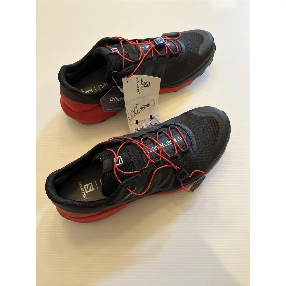 Salomon shoes - Salomon Sense Ride - Sense Ride - Black 0