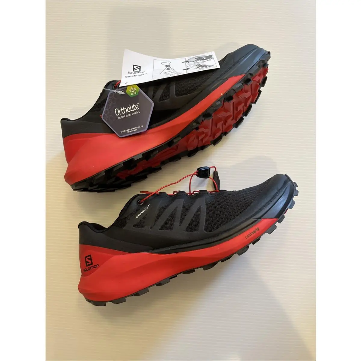 Salomon shoes - Salomon Sense Ride - Sense Ride - Black 1