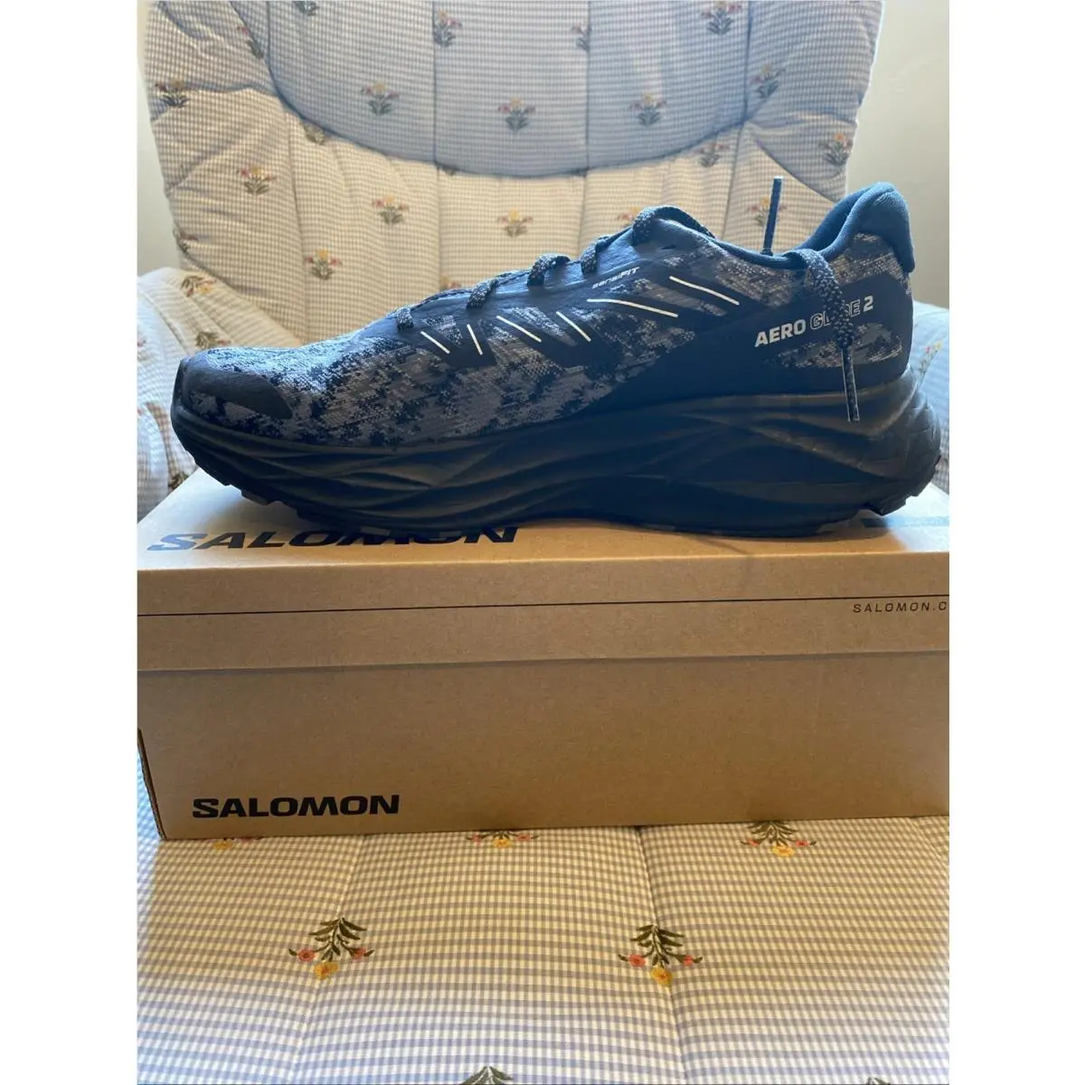 Salomon shoes - AERO GLIDE 2 - AERO GLIDE - FD4159-101 - Black 4